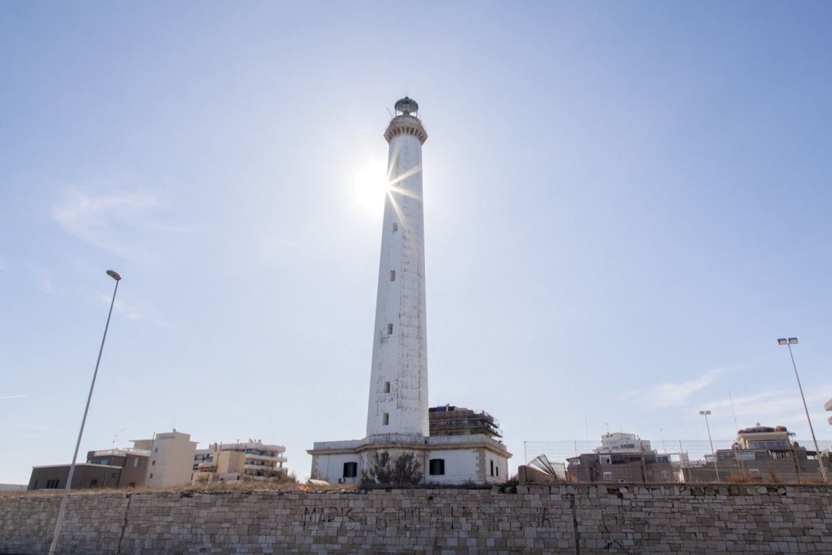 Leuchtturm Faro di San Cataldo